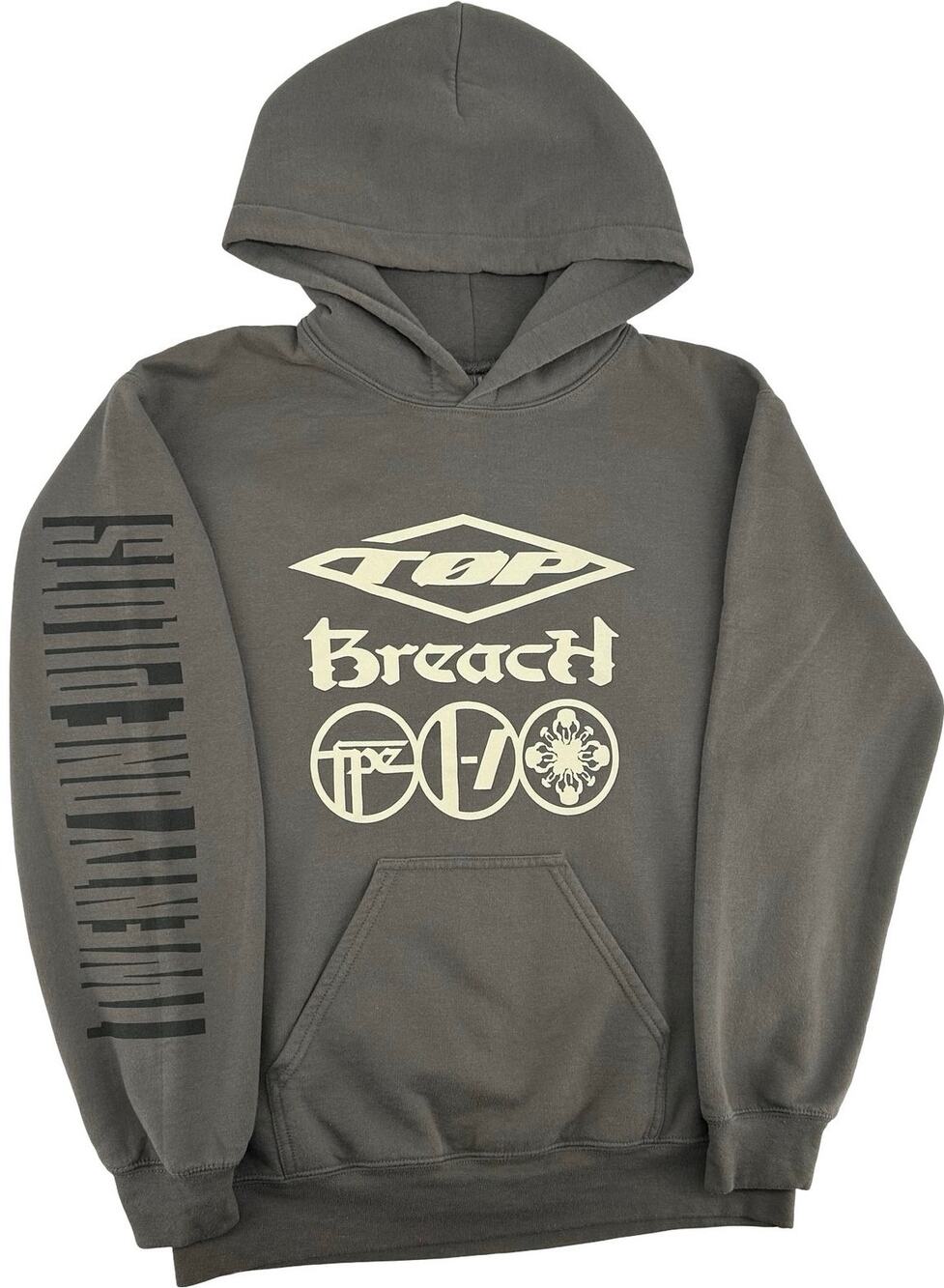 Men's Twenty One Pilots Breach Album Grey Hoodie Sweatshirt sz S~ Official Merch